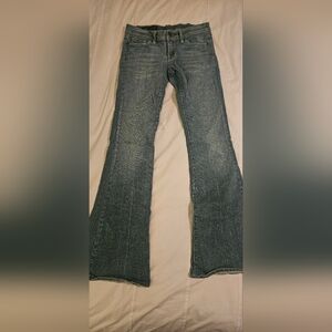 Citizens Of Humanity Size 24 Ingrid #002 Stretch Low Waist Flair